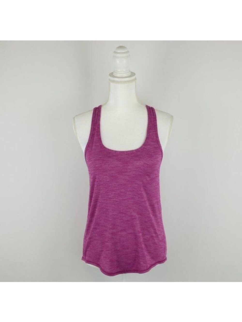 Lululemon Salute The Sun Women's Size 4 Purple Lightweight Activewear Tank Top